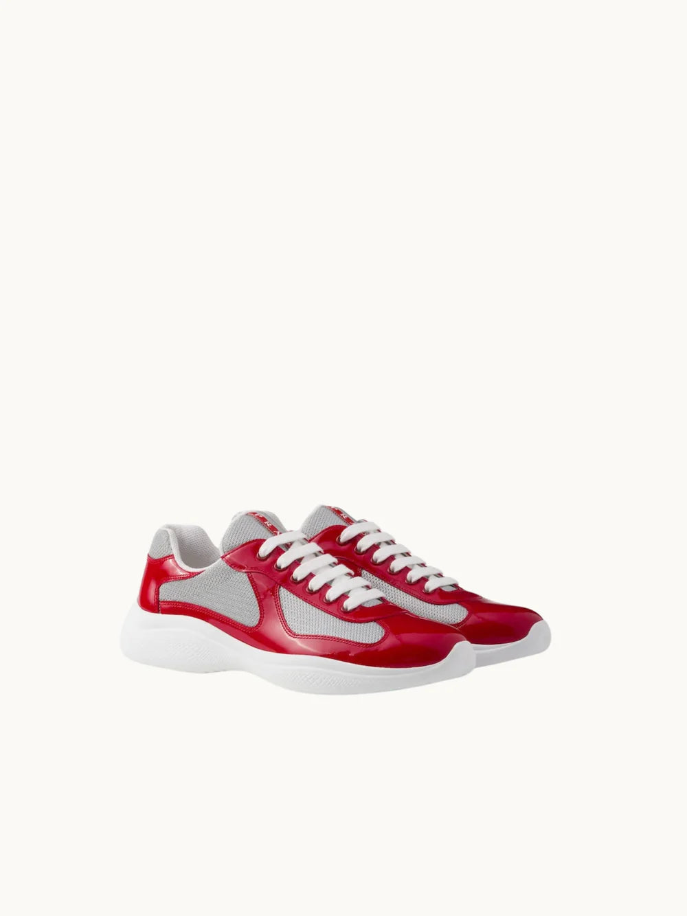 PRDA America's Cup Sneakers in Red Bike Fabric