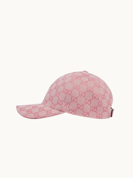 GG Pink Canvas Cap