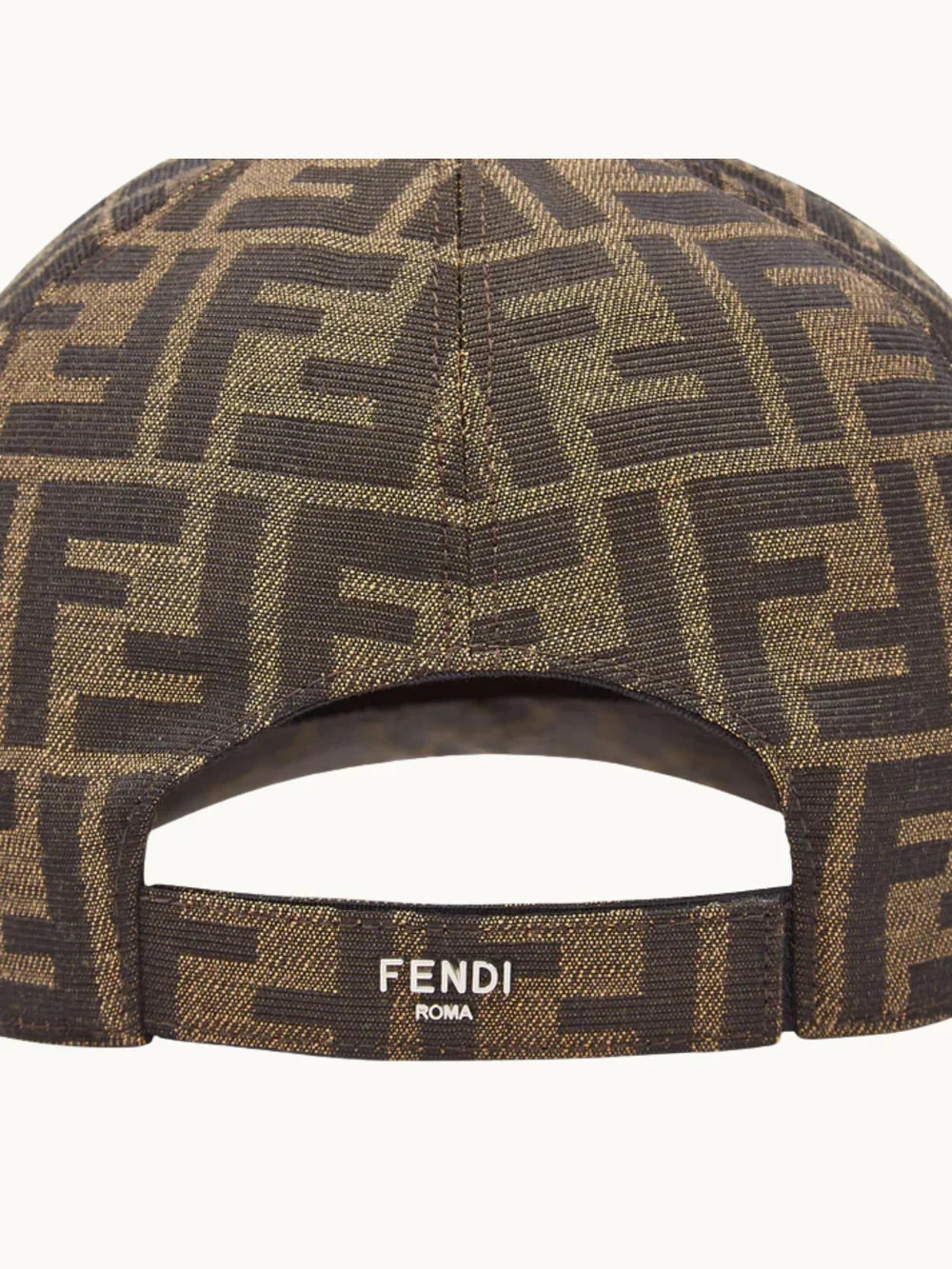 FF Blue Jacquard Fabric Baseball Cap