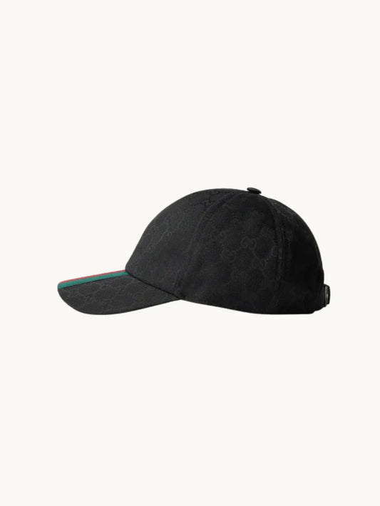 GG CANVAS BASEBALL CAP - CAPS