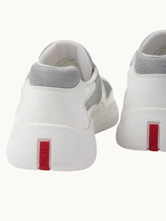 PRDA America's Cup Sneakers in White Bike Fabric