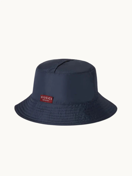 GG reversible nylon bucket hat - GUCC° cap