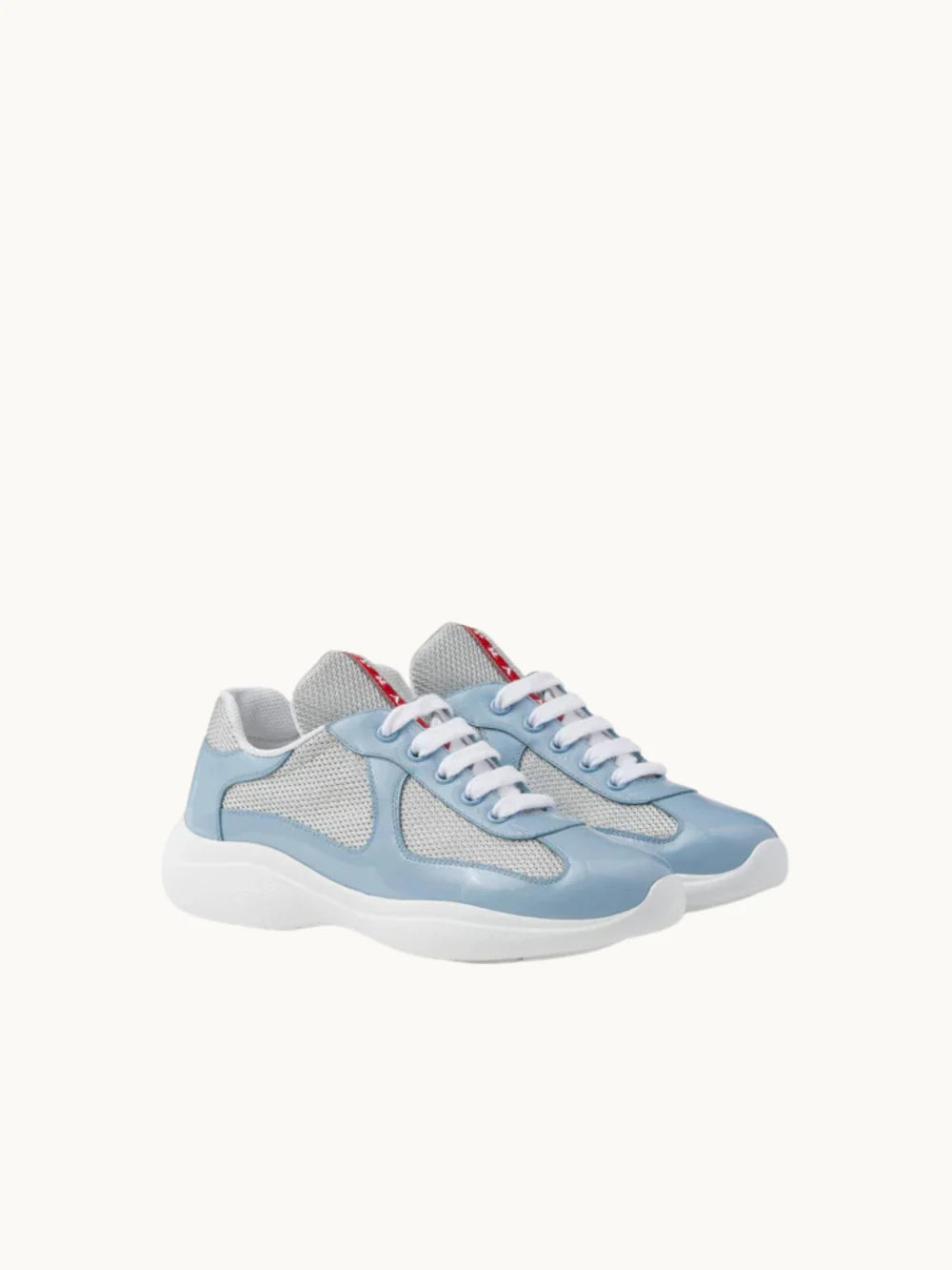 PRDA America's Cup Sneakers in Sky Blue Bike Fabric