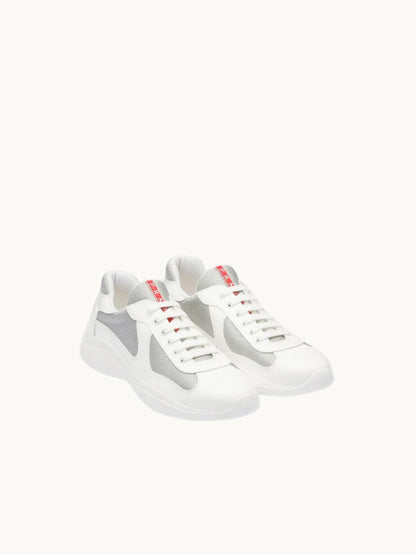 PRDA America's Cup Sneakers in White Bike Fabric