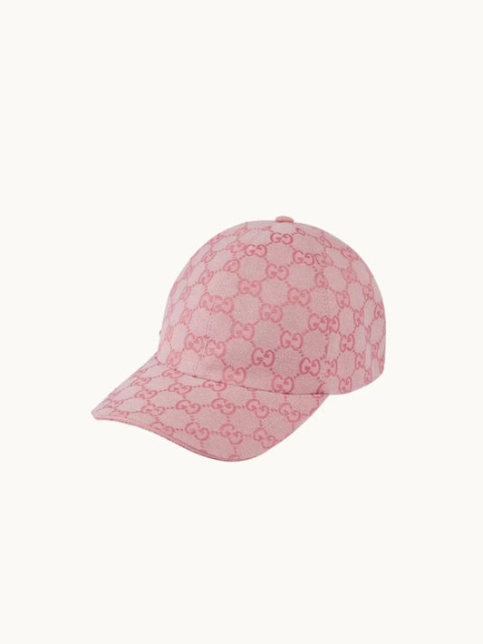 GG Pink Canvas Cap