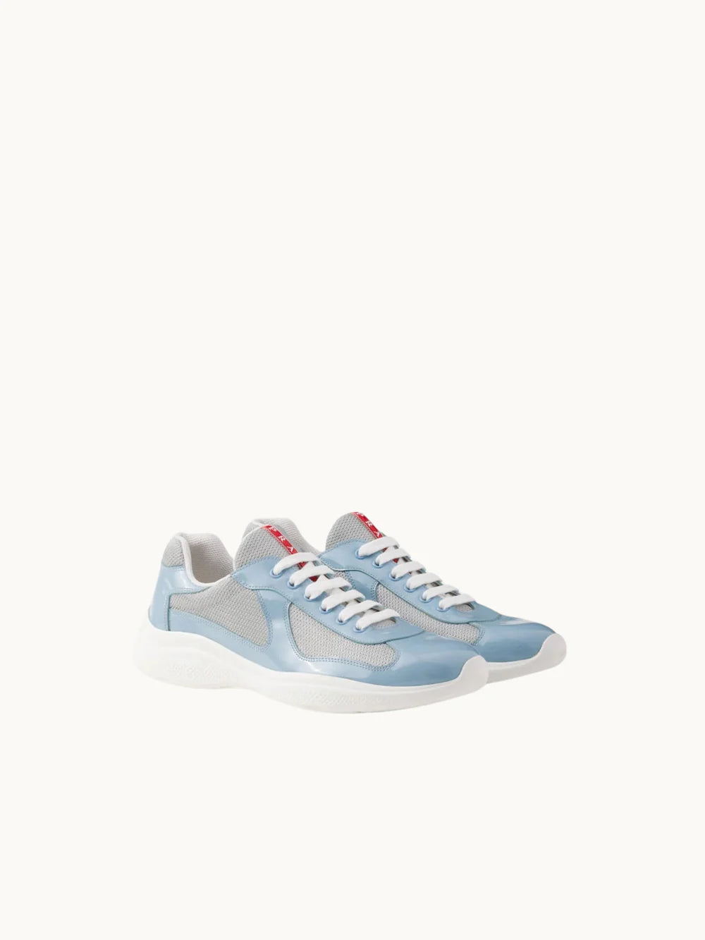 PRDA America's Cup Sneakers in Sky Blue Bike Fabric