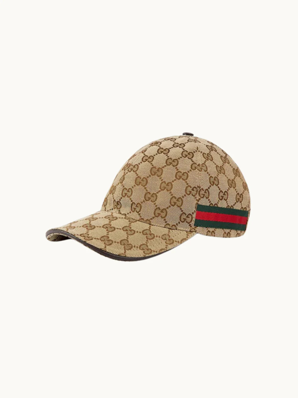 GG CANVAS BASEBALL CAP - CAPS