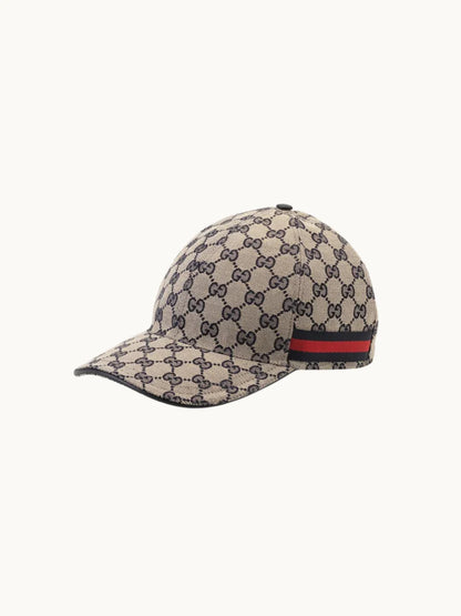 GG CANVAS CAP WITH WEB STRIP
