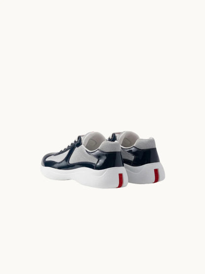 PRDA America's Cup Sneakers in Royal Blue Bike Fabric