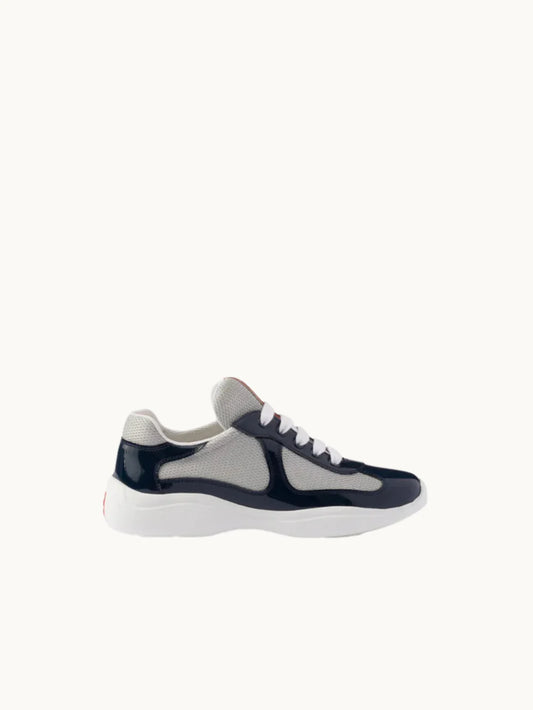 PRDA America's Cup Sneakers in Royal Blue Bike Fabric