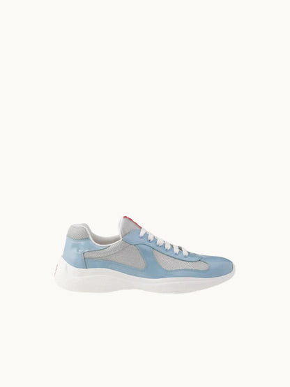 PRDA America's Cup Sneakers in Sky Blue Bike Fabric