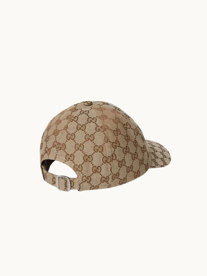 GG Canvas Baseball Cap with Print