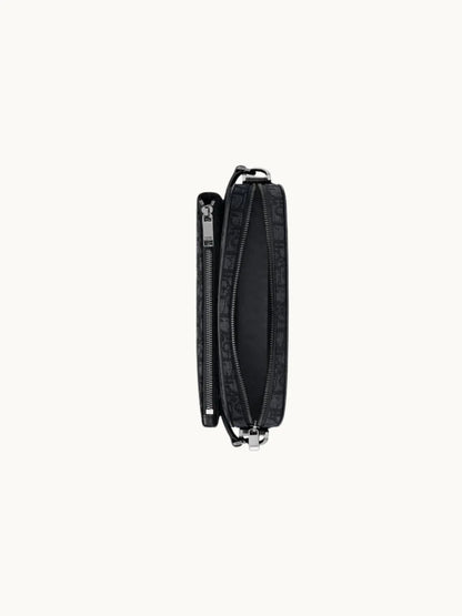 Triple Pouch Saddle Black