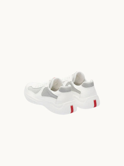 PRDA America's Cup Sneakers in White Bike Fabric