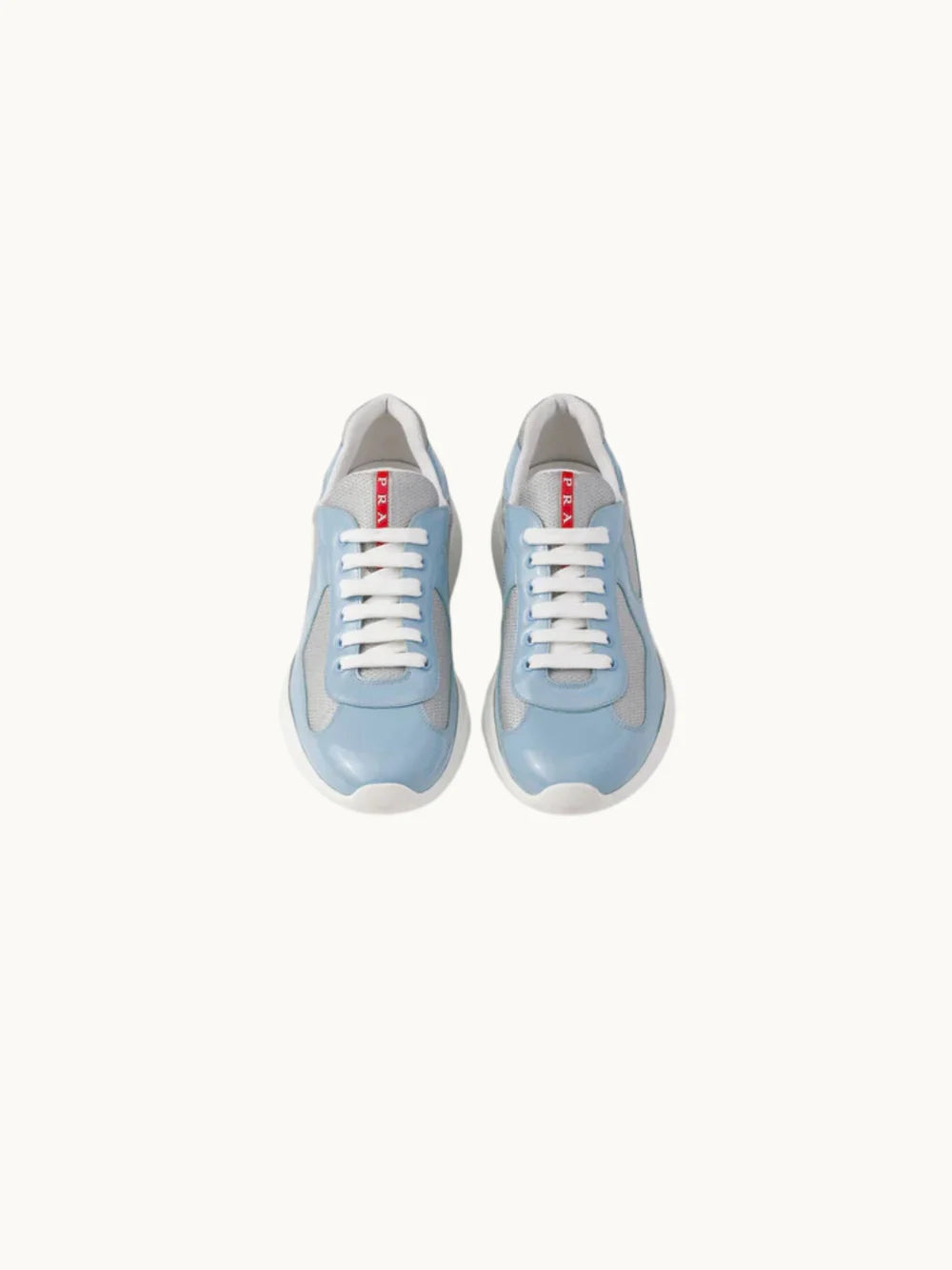 PRDA America's Cup Sneakers in Sky Blue Bike Fabric
