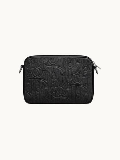 Triple Pouch Leather Saddle