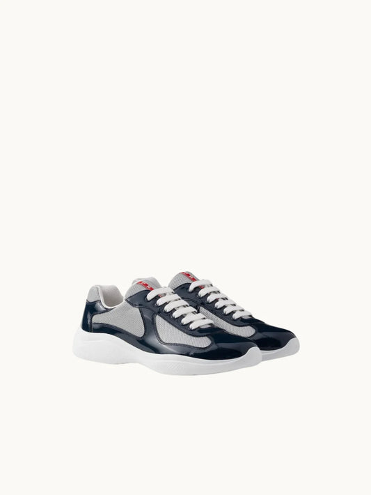 PRDA America's Cup Sneakers in Royal Blue Bike Fabric