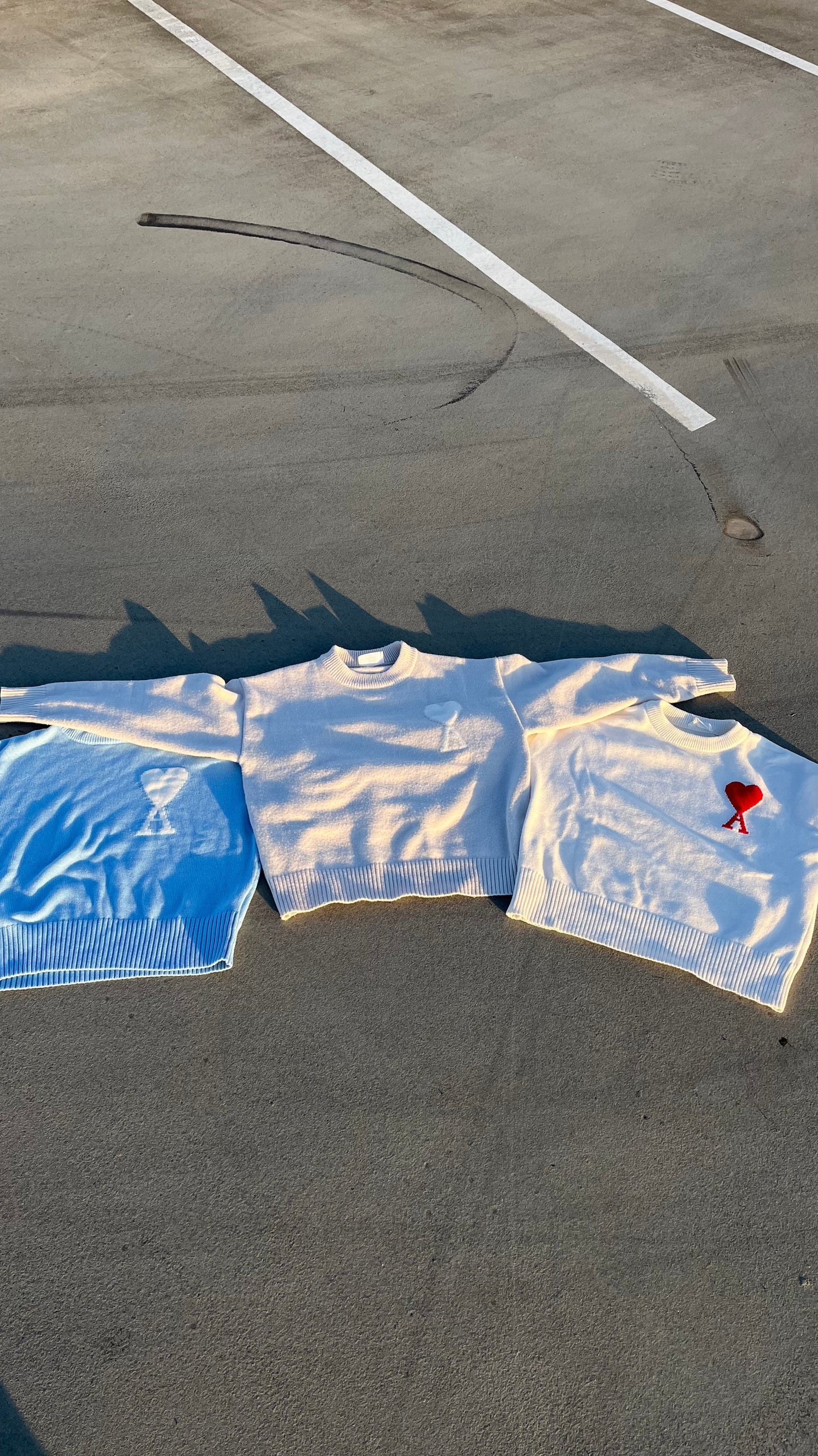 A- HEART SWEATER 1+2 FREE