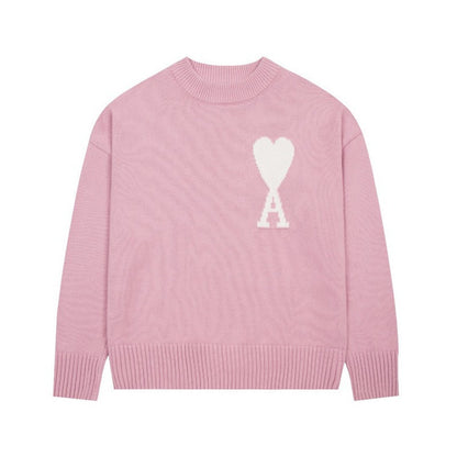 HEART KNIT SWEATER
