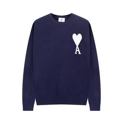 HEART KNIT SWEATER