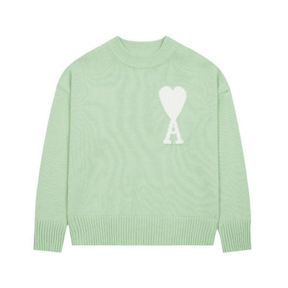 HEART KNIT SWEATER