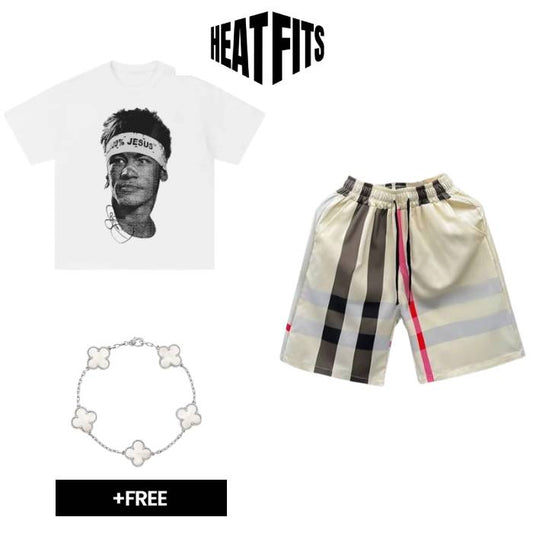 CREME BEACH OUTFIT
