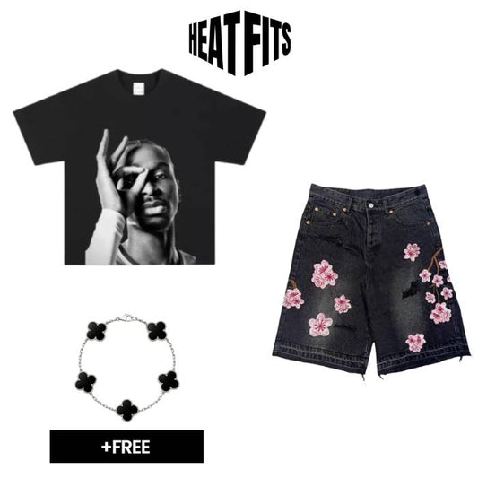 MIDNIGHT BLOSSOM OUTFIT