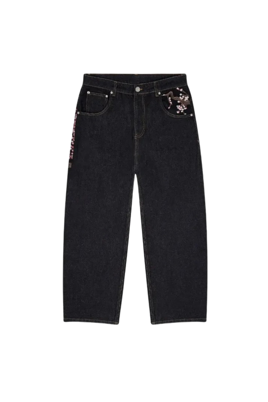 Embroidery Baggy Pants