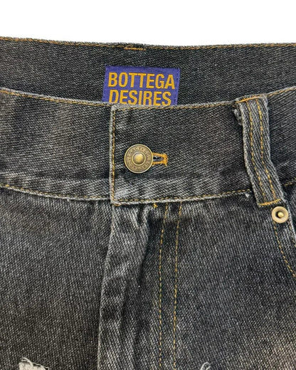 BOTTEGA DESIRES CLOUD jeans shorts